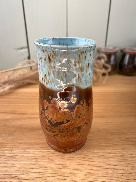 Blue and Copper Tumbler