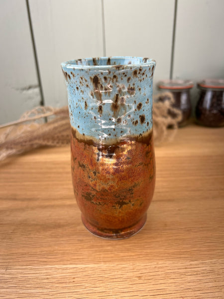 Blue and Copper Tumbler