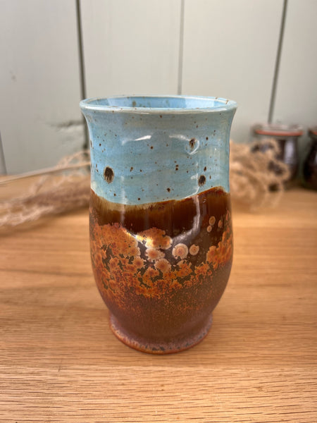 Blue and Copper Tumbler