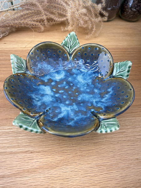 Blue Flower Bowl