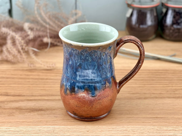 Copper ocean mug