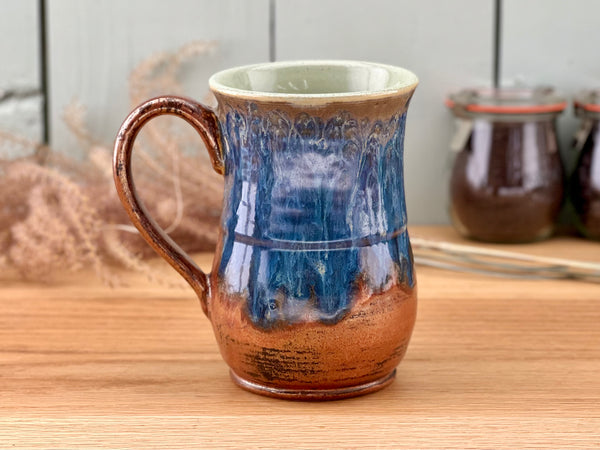 Copper ocean mug